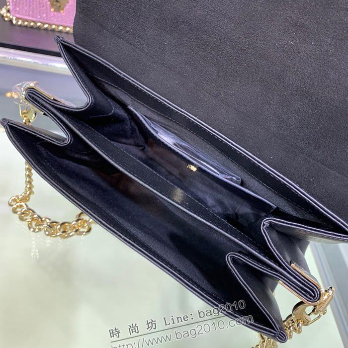 VERSACE女包 範思哲新款 燙磚短鏈款 範思哲鏈條女肩背包 時尚斜挎包 320555  bfd1046